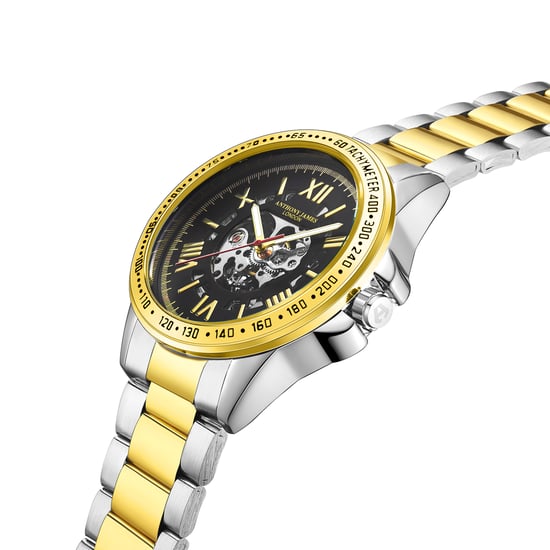 Hand Assembled Anthony James Limited Edition Techtonic Automatic Two Tone Watch