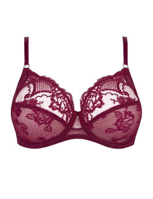 Lise Charmel Sublime En Dentelle Full Cup Bra - Fuchsia