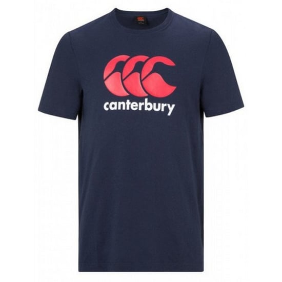 Canterbury Mens CCC Logo T-Shirt (Navy/Red/White)