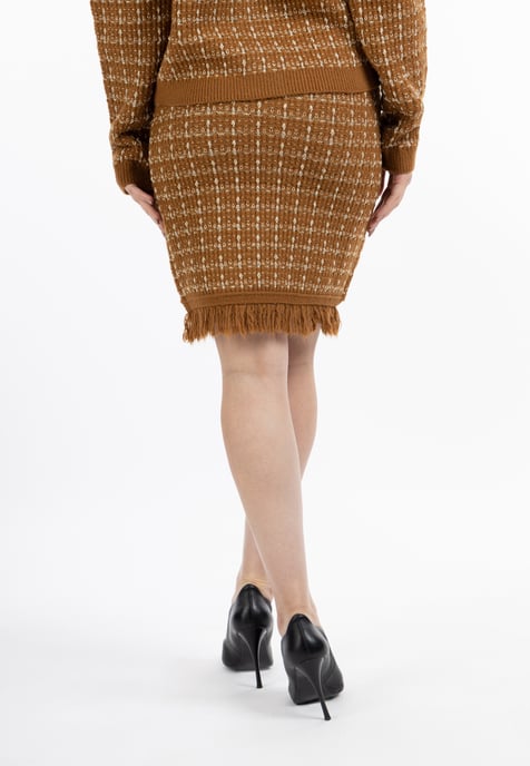 faina knitted skirt koosh