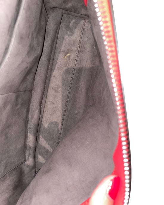 Fendi Dotcom Shoulder Bag in Red Leather - Image 6