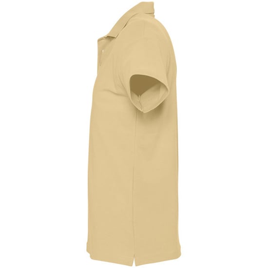 SOLS Heren Lente II Korte Mouw Zwaarlijvig Poloshirt (Zand) - Image 3