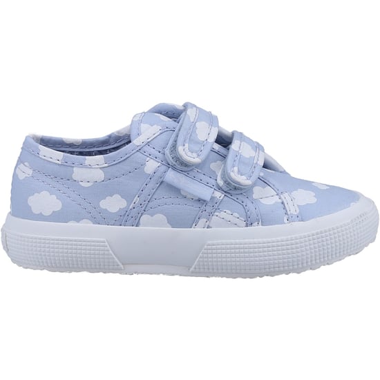 Superga 2750 Kids Straps Cloud Print Childrens Unisex Summer - Image 4