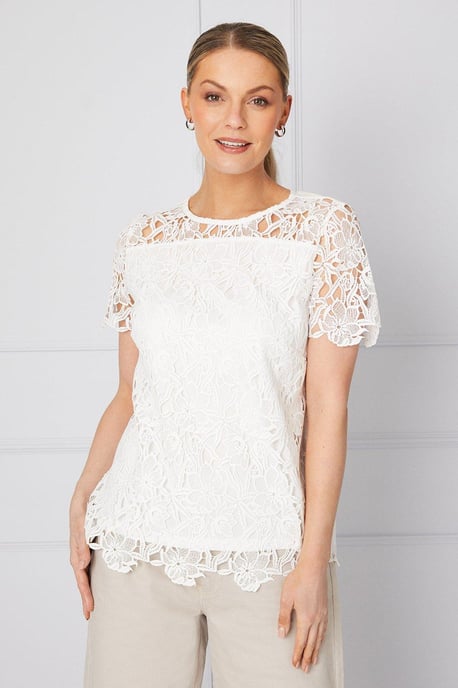 Occasion Corded Lace T-shirt