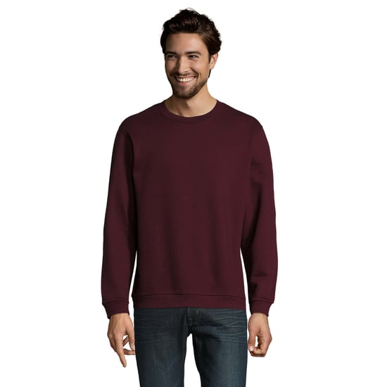 SOLS Heren Spider Ronde Hals Sweatshirt (Ossenbloed) - Image 1