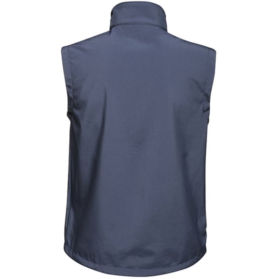 Regatta Mens Octagon II Printable Soft Shell Bodywarmer (Navy/Seal Grey)