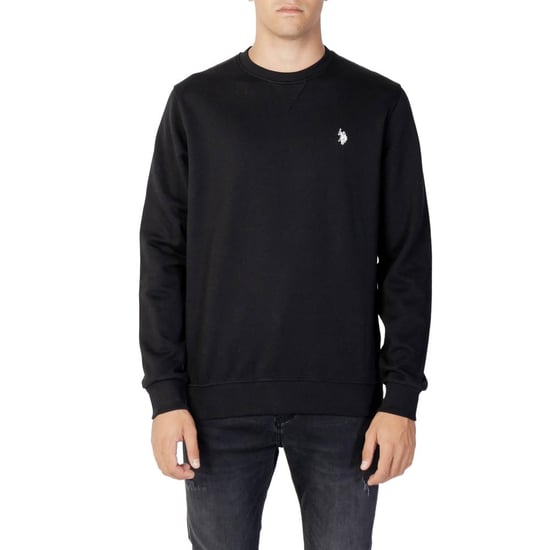 U.s. Polo Assn. Men's Black Sweatshirt - Image 1