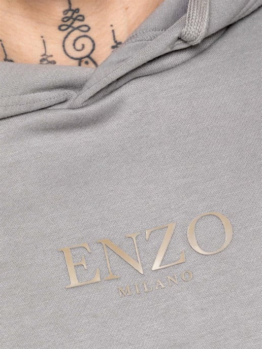 Enzo | Mens Pullover Hoodie - Image 4