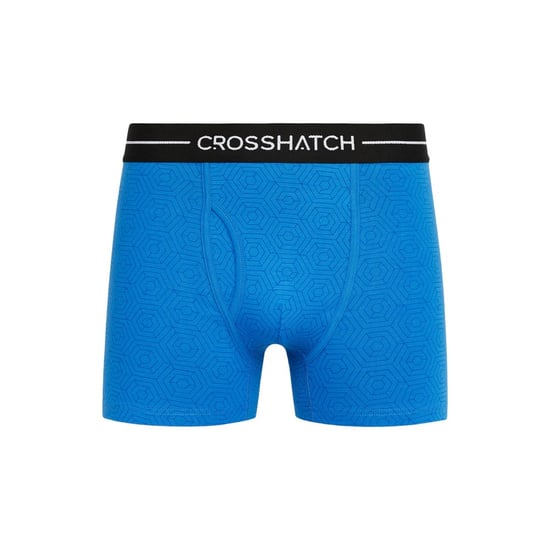 Crosshatch Heren Hexter Boxershorts (Set van 2) (Blauw) - Image 4