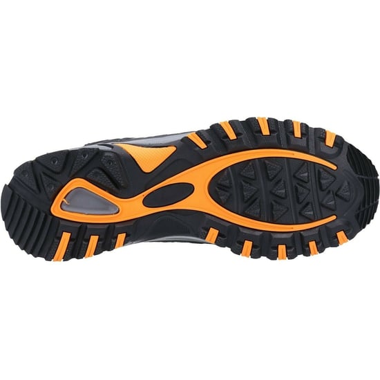 Cotswold Heren Abbeydale Wandelschoenen (Grijs/Oranje) - Image 3
