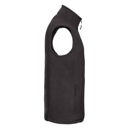Russell Heren fleece gilet voor buiten (Zwart) - Image 3