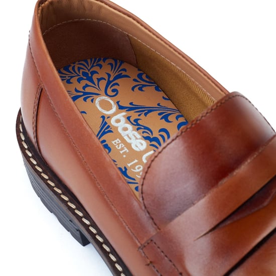 Base London Ivey Leren Herenpantoffels Burnt Tan - Image 6