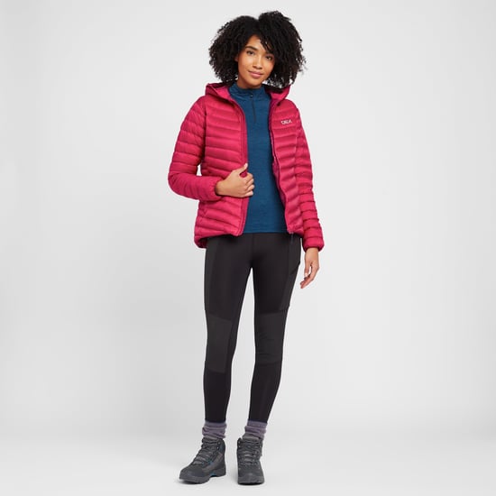 OEX Women's Kintra Water Repellent & Insulated Down Jacket with Adjustable Hood