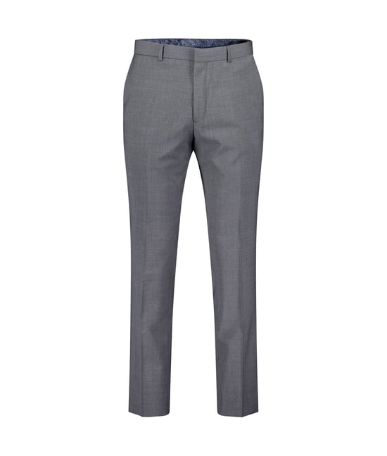 Men's Ted Baker Panama Slim Fit Suit Trousers in Charcoal