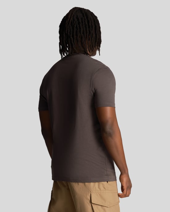 Lyle & Scott Embroidered T-Shirt i grått för män - Image 3
