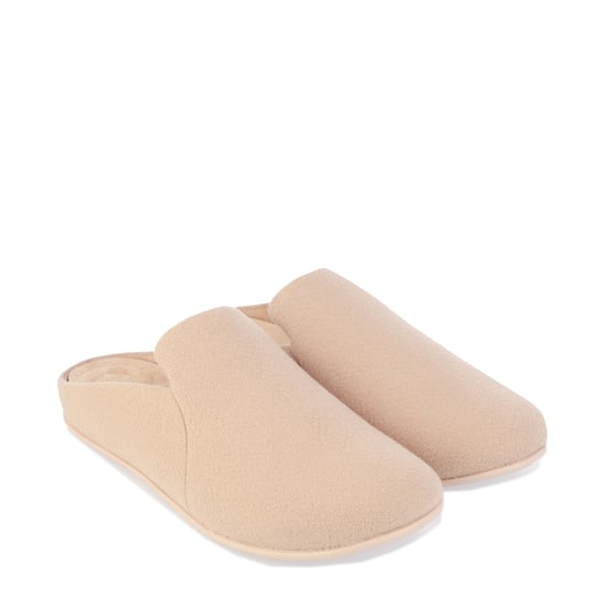 Fit Flop Chrissie II Haus vilten pantoffels voor dames, beige - Image 2