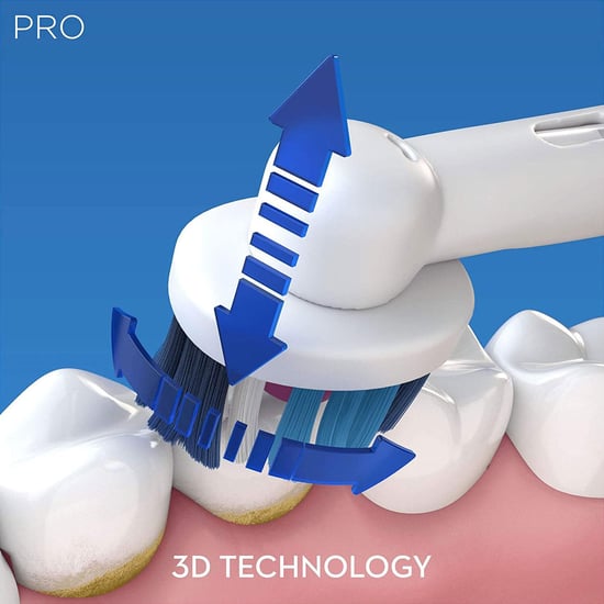 Oral-B Pro 600 3D White Electric Rechargeable Toothbrush