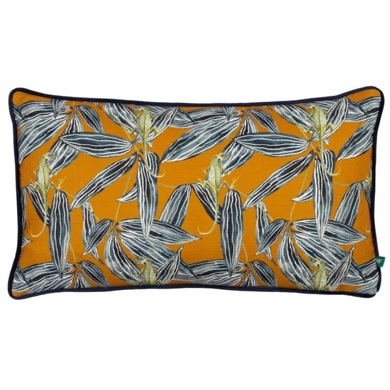 Wylder Tropics Ebon Wilds Nkiru Piped Cushion Cover - Image 1