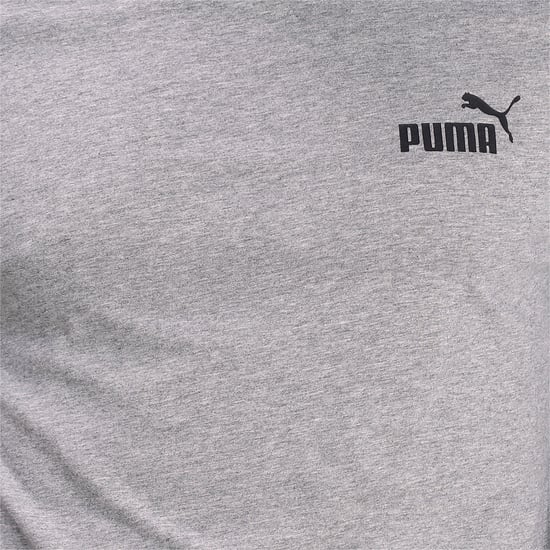 PUMA Heren Essentials Kleine Logo T-Shirt Tee - Image 6