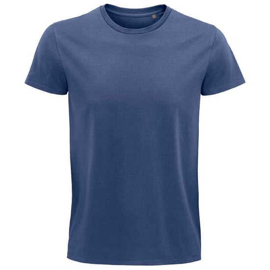 SOLS Unisex Adult Pioneer Organic T-Shirt (Denim) - Image 1