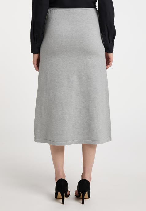Dreimaster Skirt women Grey melange - Image 3