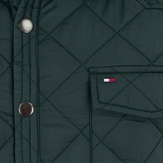 Tommy Hilfiger Men's Nylon Shirt Jacket Green