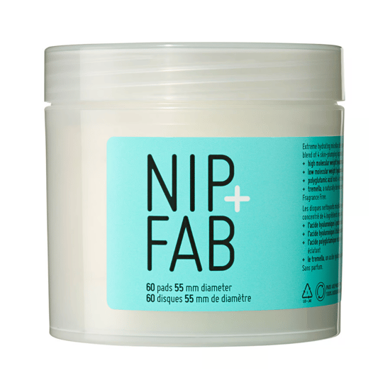 NIP + FAB Hyaluronic Fix Extreme4 Hydration Micellar Daily Cleansing Pads - 60 Pads 80ml