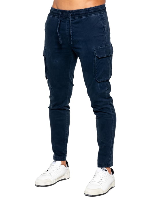 Enzo | Mens Cargo Trousers - Image 1
