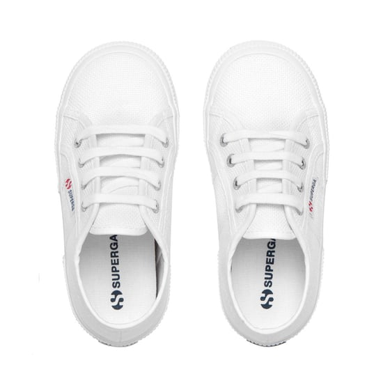 Superga Childrens/Kids 2750 Jcot Leather Trainers (White)