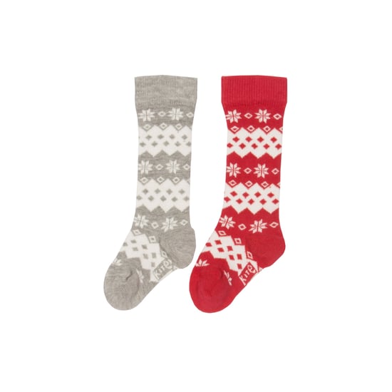 Kite Clothing 2 Pack Snowflake Socks