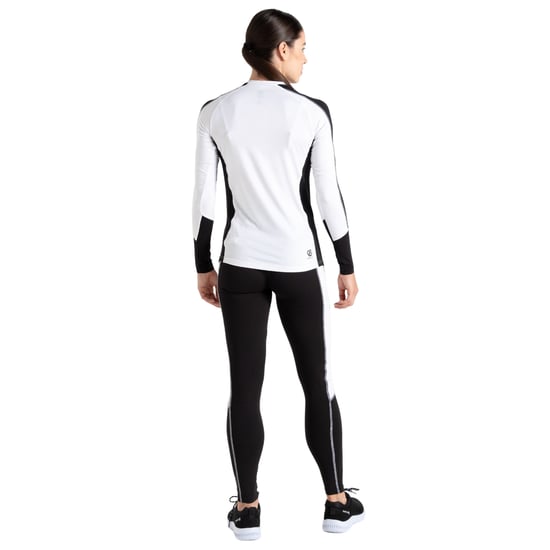 Dare 2B Womens/Ladies Exchange III Base Layer Set (Black/White) - Image 2