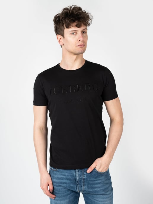 Iceberg T-Shirt C-Neck Mannen zwart - Image 3