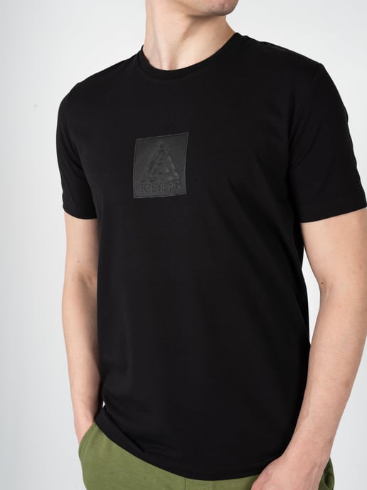Iceberg T-Shirt C-Neck Men's Black - Image 5