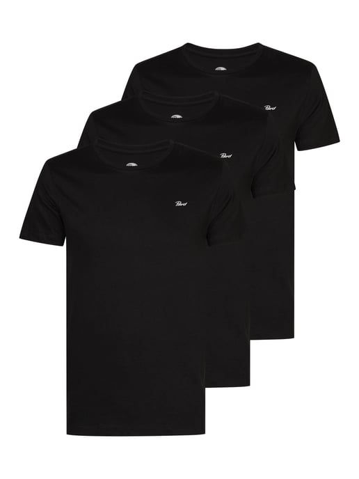 Petrol Industries - 3-pack T-shirts Men - Black