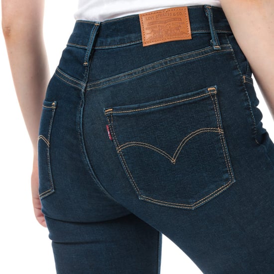 Women's Levis 720 High Rise Super Skinny Jeans in Dark Blue