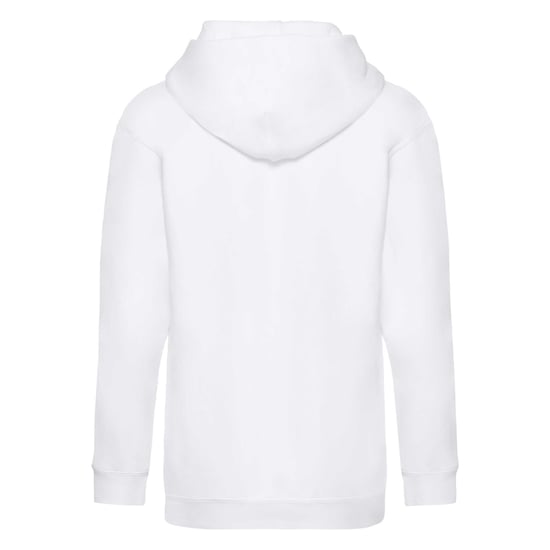 Fruit Of The Loom Kinder Unisex Premium 70/30 Sweatshirt met Capuchon / Hoodie (Wit) - Image 2