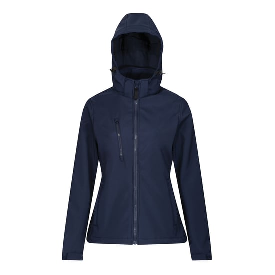 Regatta Womens/Ladies Venturer 3 Layer Membrane Soft Shell Jacket (Navy)