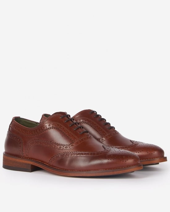 Barbour Isham Mens Oxford Brogue Shoes