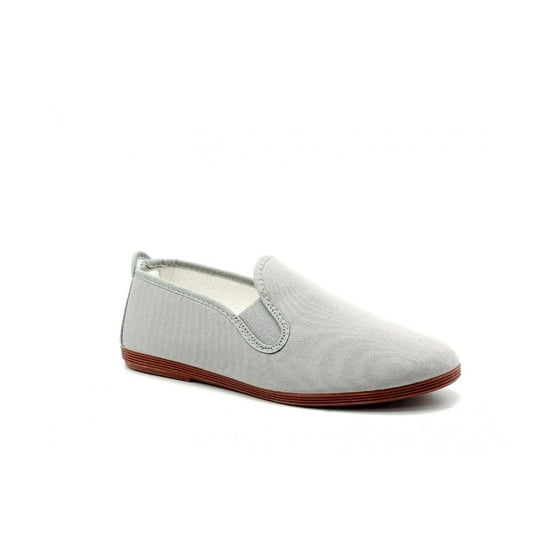 Flossy Gris Kids Grey Plimsolls