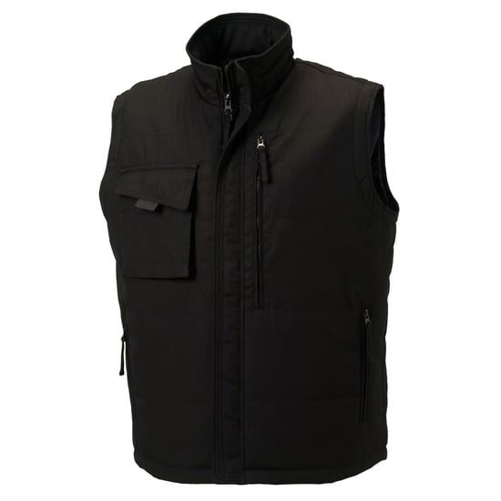 Russell Heren Werkkleding Giletjas (Zwart) - Image 1