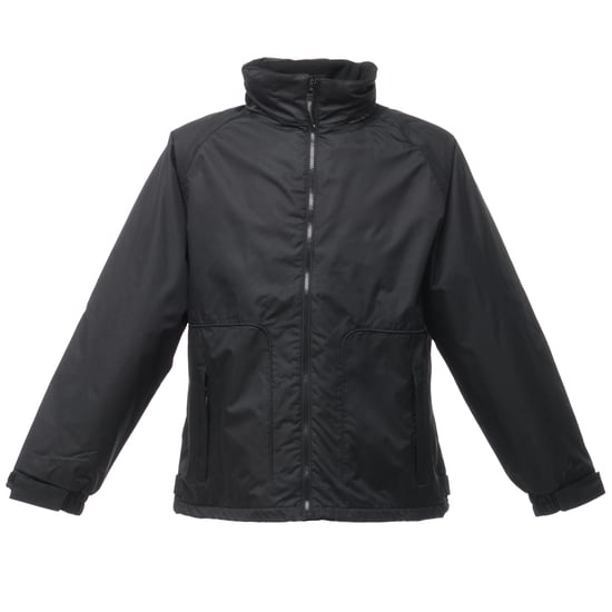 Regatta Mens Waterproof Windproof Jacket (Fleece Lined) (Black)