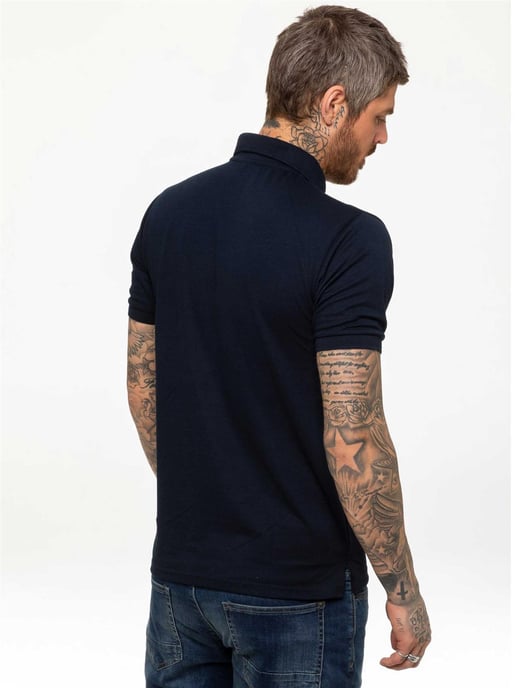 Enzo Mens Polo Shirt Short Sleeve - Image 4