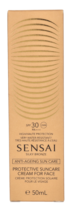 Sensai Silky Bronze Sun Care Cream For Face SPF3050 ml. - Image 2