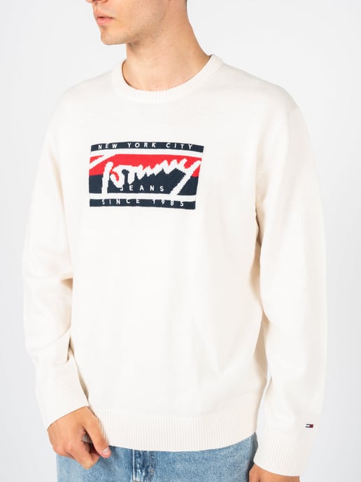 Tommy Jeans Pullover Men's White