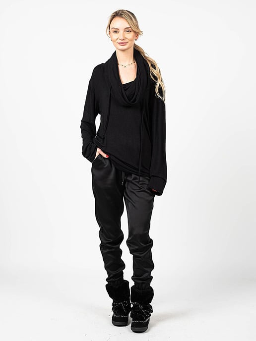 La Haine Inside Us Pullover Banner-Unisex Woman's Black - Image 2