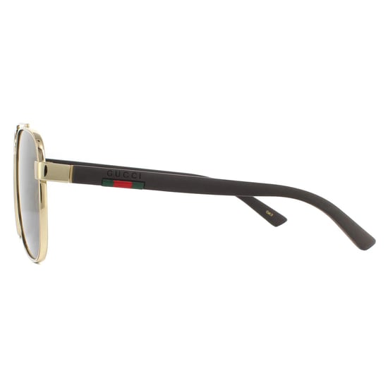 Gucci Zonnebril GG0422S 003 Goudbruin - Image 3