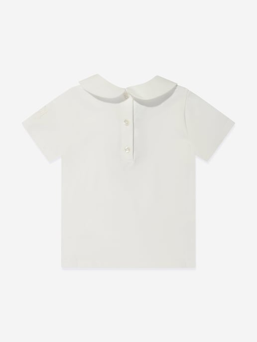 Fendi Baby Girls Bag Print T-Shirt in Ivory
