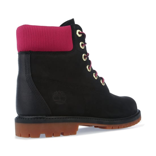 Women's Timberland 6 Inch Heritage Cupsole Boots in Black - Image 3