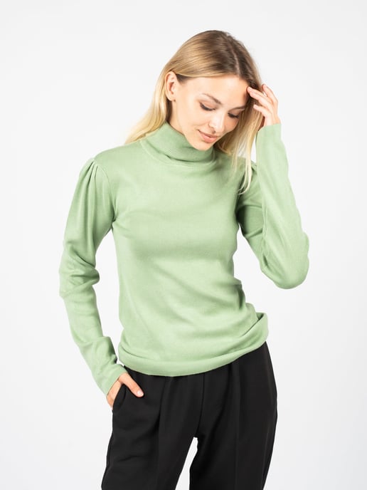 Silvian Heach Pullover Citron Woman's Green - Image 3