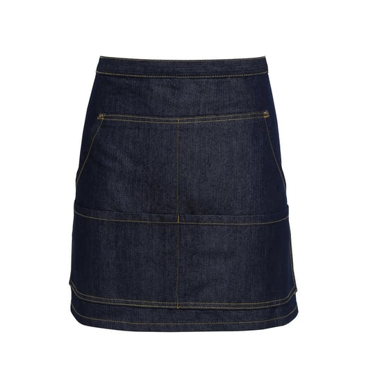 Premier Unisex Adult Waist Apron (Indigo Denim)
